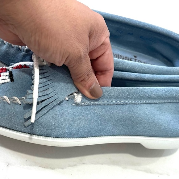 Minnetonka Thunderbird Animikii Moccasins 10 - Picture 5 of 9